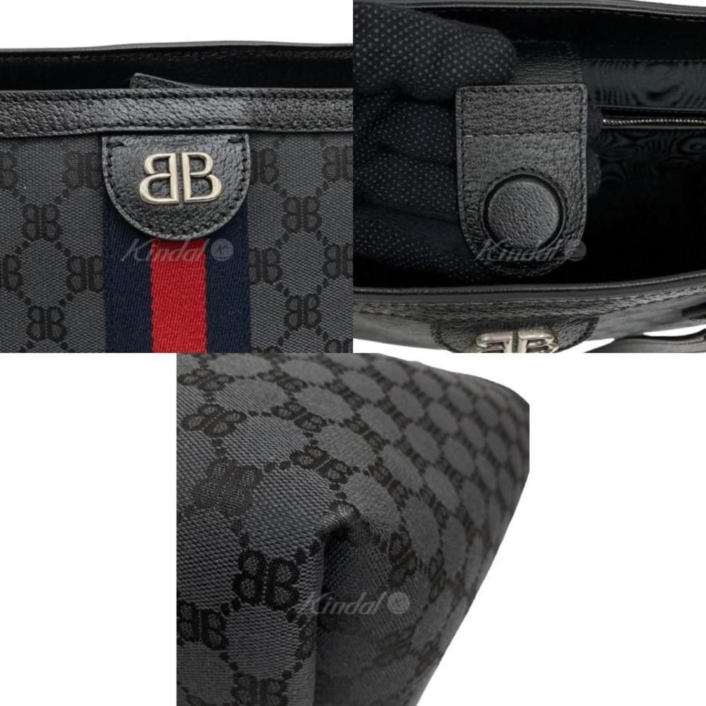 BALENCIAGA x GUCCI The Hacker Project Tote Bag Black - Picture 6 of 6